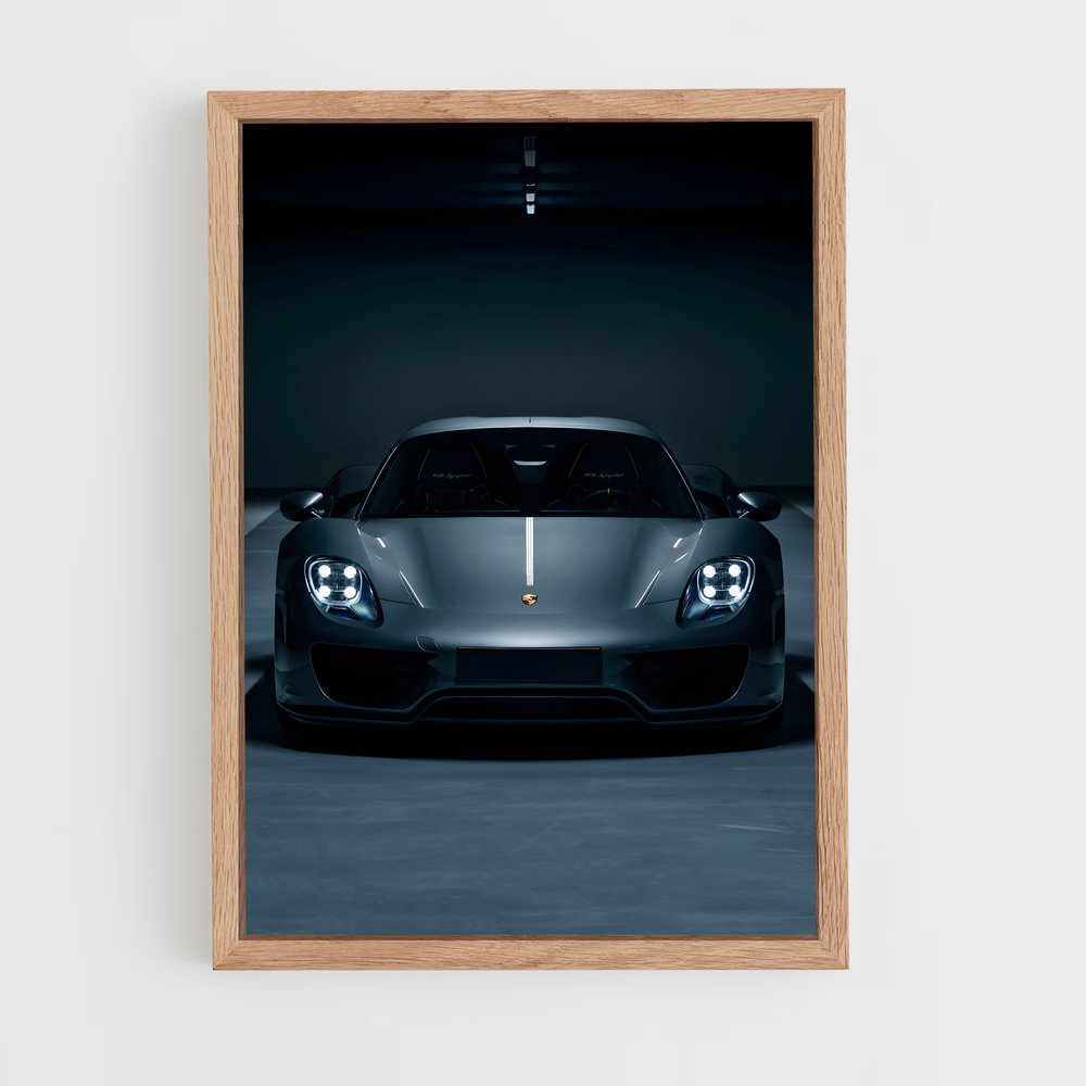 Poster 918 Spyder Scintillant – affiche Porsche (vue 4)
